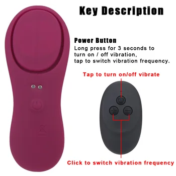 IKOKY Hlačne Vibrator Nevidno Vibracijsko Jajce Ženski Masturbator 10 Frekvenčni Stimulator Klitorisa Sex Igrače za Ženske