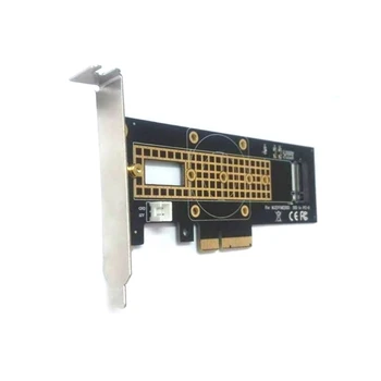 M. 2 NVMe SSD za PCIe x4 x16, x8 Solid State Drive Trdi Disk, Napajalnik, Riser Širitev Kartico 2242 2260 2280 22110 Polno Hitrostjo