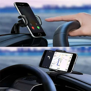 Univerzalni Avto armaturne plošče Avto Nosilec za Telefon, Enostavno Posnetek Gori Stojalo Za 360° Vrtljivost GPS Zaslon Vesa Podpora Za iPhone, Samsung 11