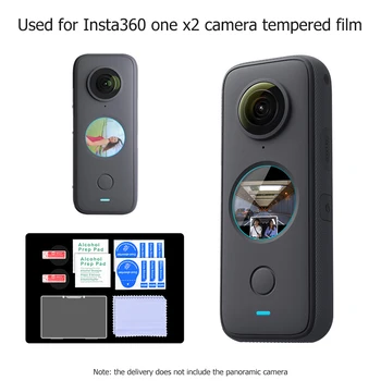 Za Insta360 ENO X2 Visoko Trdoto Jasno Kaljeno Steklo Screen Protector za Insta360 ENO X2 dodatno Opremo Fotoaparata