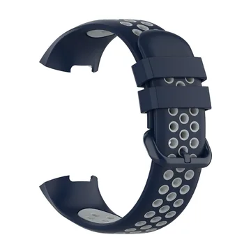 Moda Dihanje Trak Za Fitbit Polnjenje 4/3/3 SE/4 SE Dve Barvi Watch Band Mehki Silikonski Šport Nastavljiv Zamenjava Pasu