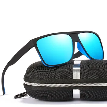 Klasična Polarizirana sončna Očala blagovne Znamke Design Premaz Ogledalo Buljiti Moški Kvadratnih Vožnjo sončna Očala UV400 Odtenki gafas de sol