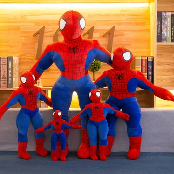 Disney Marvel Avengers Spiderman Risanka Polnjene Lutka Otomanski Plišastih Igrač Otroka Fant Krpo Lutka Blazino Dekle, Fant Darilo dekoracijo
