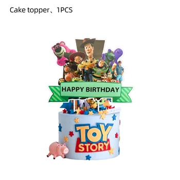 1pcs Princesa Zamrznjene Disney Mickey Temo Cupcake Torto Toppers Torto Zastavo Rojstni Dekoracijo Anniversaire Torto Dobave